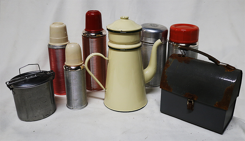 Dekoset "Bergbau- Kantine 2" (8 tlg., 20 - 30 cm hoch) 